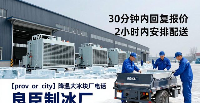 静安降温大冰块厂电话 良臣制冰厂